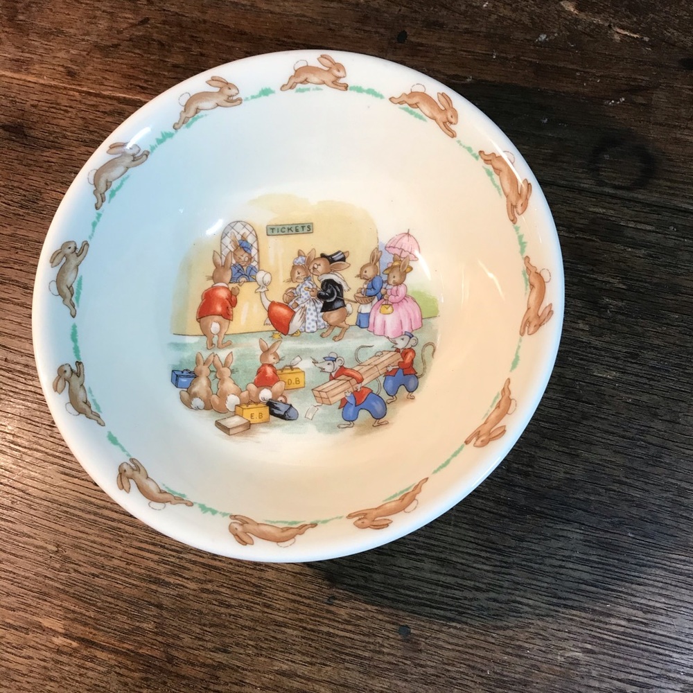 Vintage Bunnykins Child’s Bowl